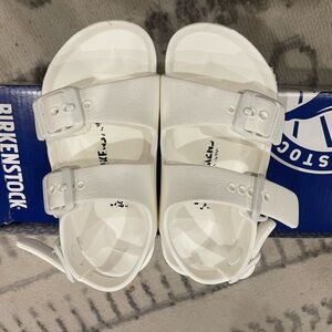 Birkenstock Milano EVA Kids (White) Toddler/Kids size 7 (Birkenstock size 25)